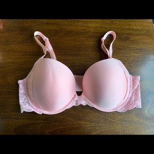 Pink bra